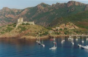 Vue de Girolata depuis le sentier (variante)