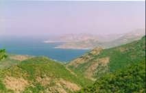 Vue sur le golfe de Galeria depuis Punta di a Literniccia